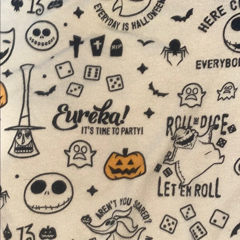 Disney Cream and Black Halloween Bodysuit - Picture 3 of 3